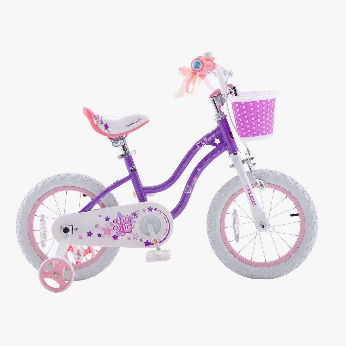 Royalbaby Stargirl Kids Bike Girls 12 14 16 18 20 Inch Children's Bicycle  with Basket for Age 3-12 Years
